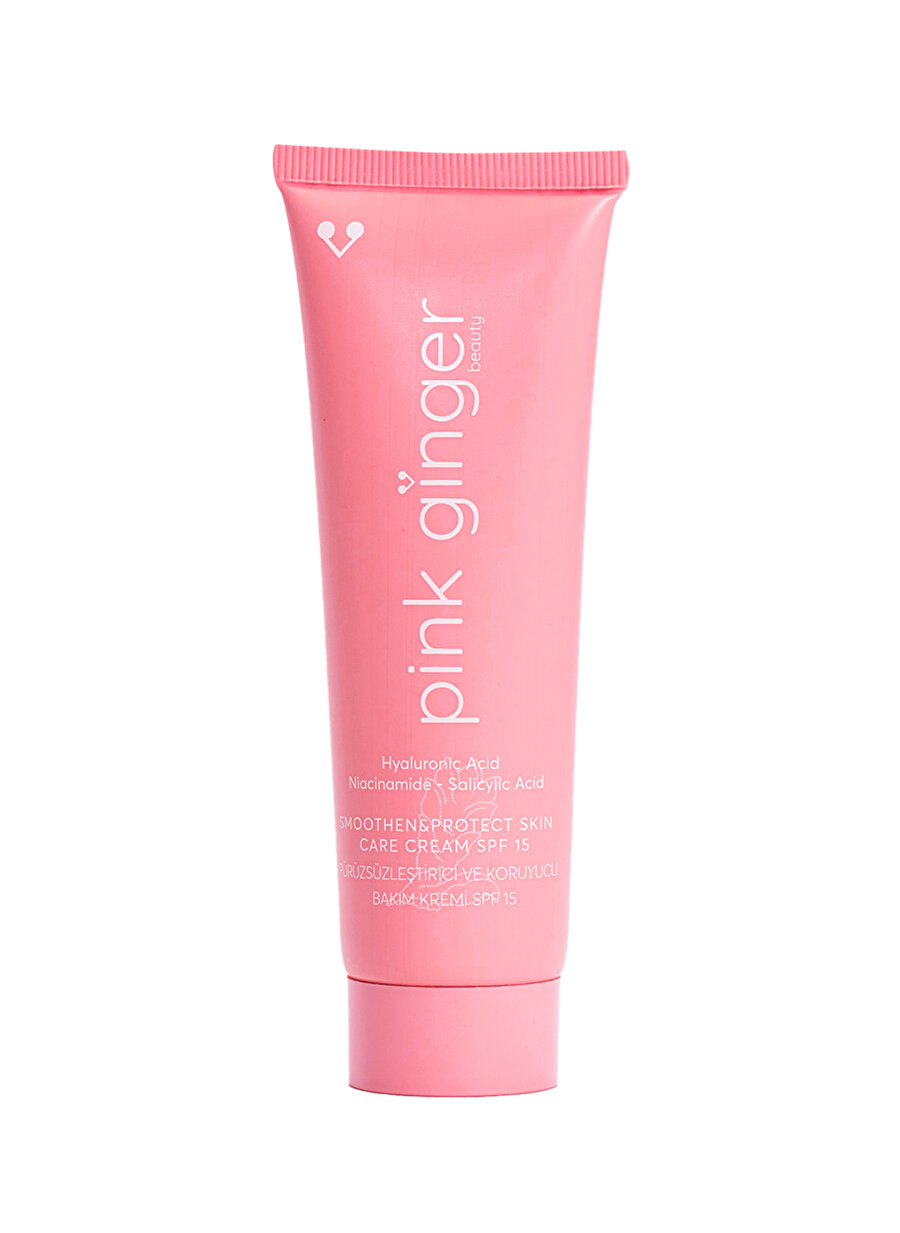 Pink Ginger Smoothen & Protect Skin Care Cream, SPF 15 50 mL / Pürüzsüzleştirici ve Koruyucu Bakım Kremi SPF 15 50 mL Nemlendirici