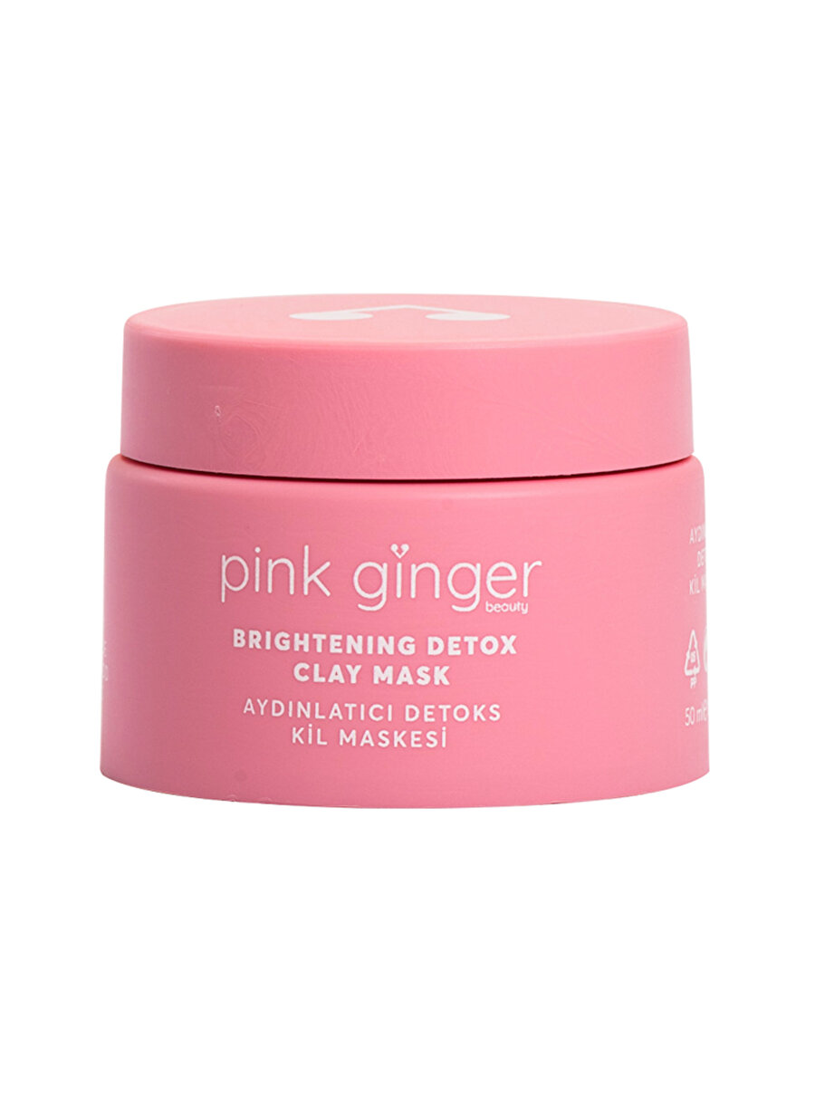 Pink Ginger Brightening Detox Clay Mask 50 mL / Aydınlatıcı Detoks Kil Maskesi 50 mL Bakım Maskesi