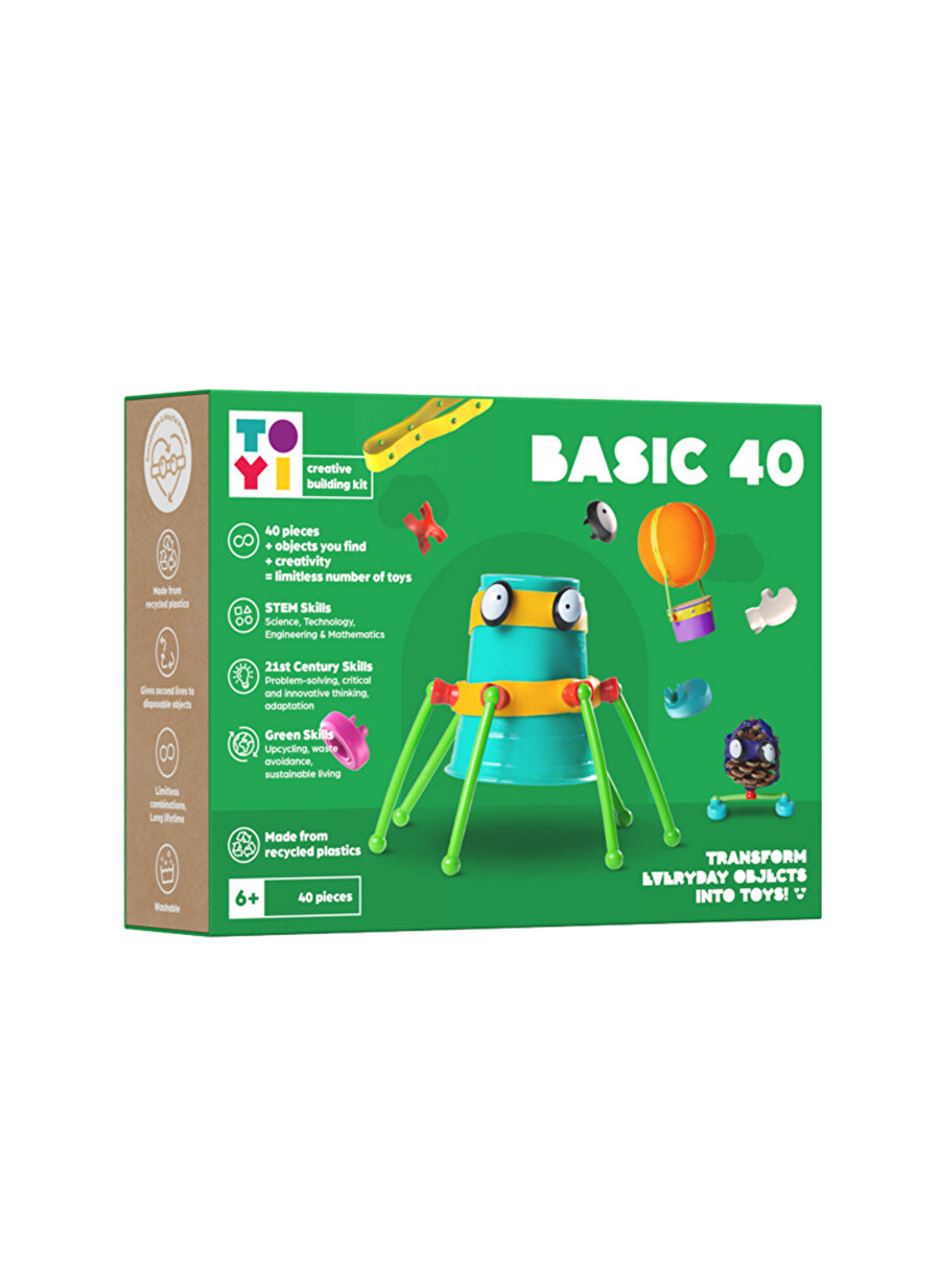 Toyi Basic 40 Building Kit Eğitici Oyun