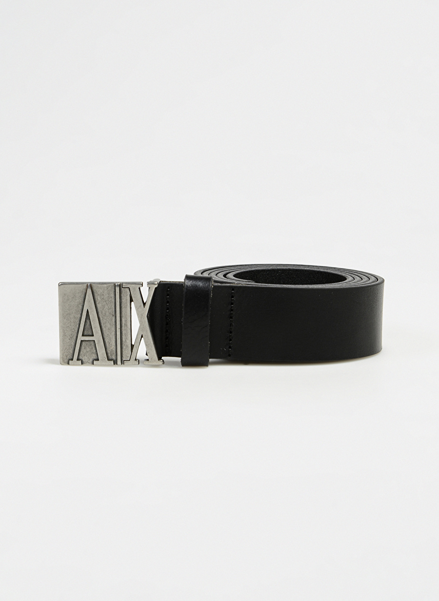 Armani Exchange Siyah Erkek Deri Kemer 951316-2F891