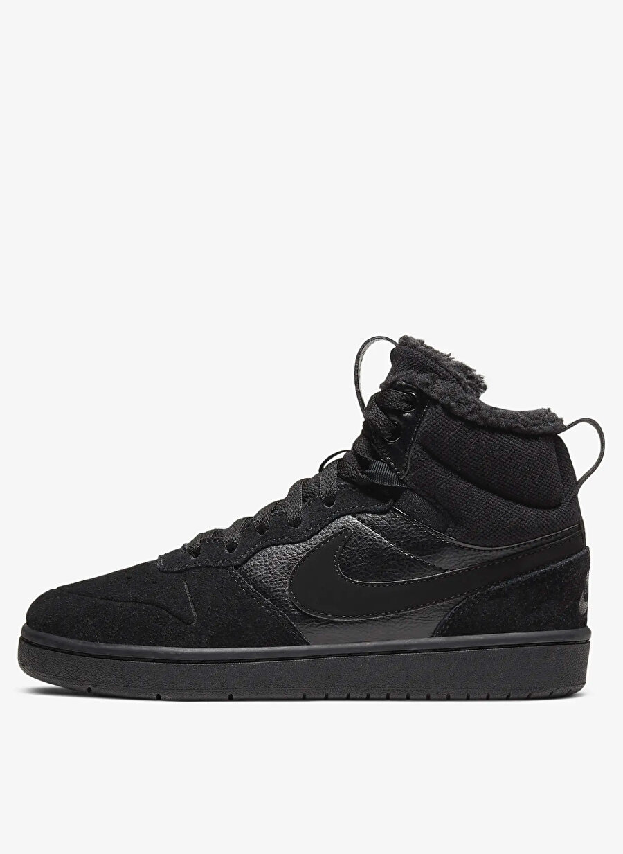 Nike Siyah Erkek Çocuk Yürüyüş Ayakkabısı CQ4023-001 COURT BOROUGH MID 2 BOOT