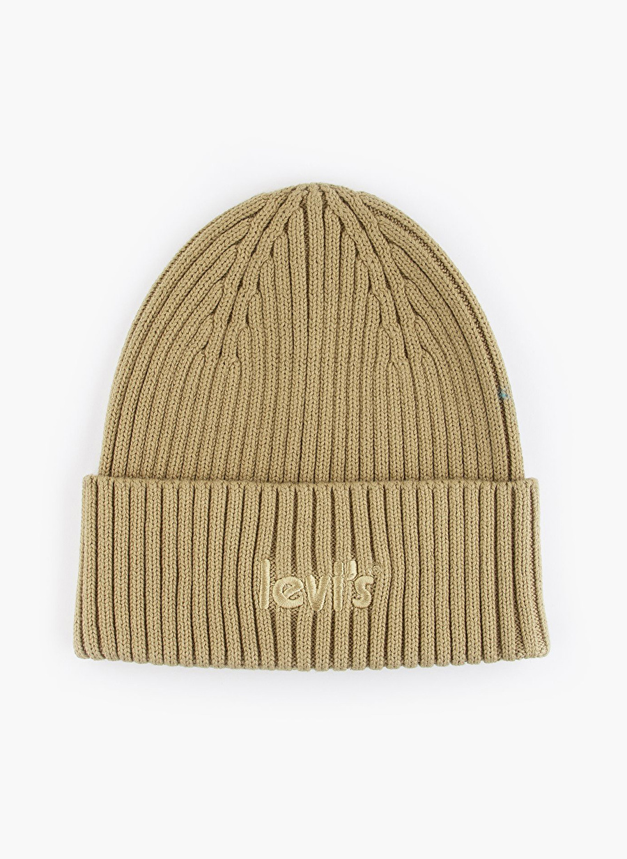 Levis Kahve Erkek Şapka POSTER LOGO BEANIE