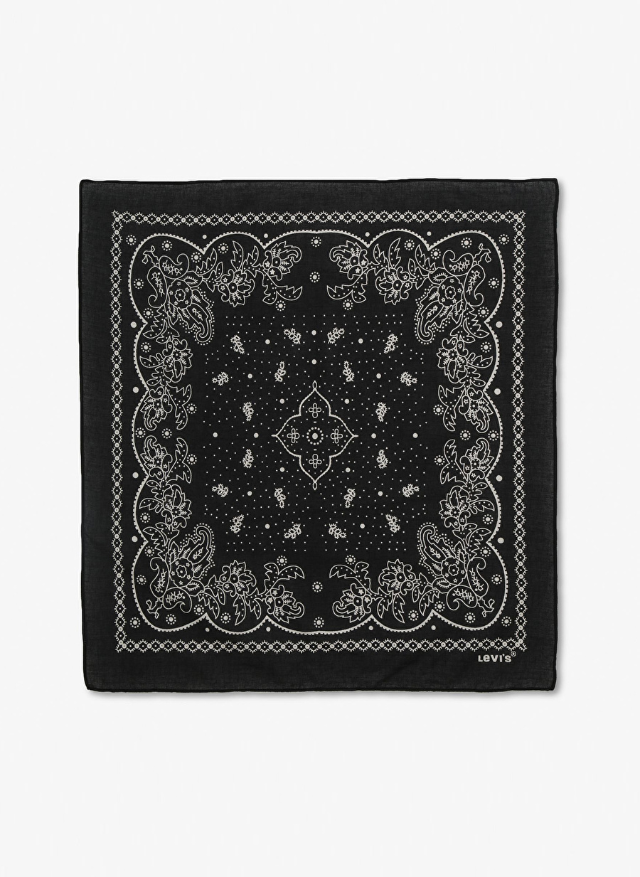 Levis Siyah Erkek Bandana PAISLEY BANDANA