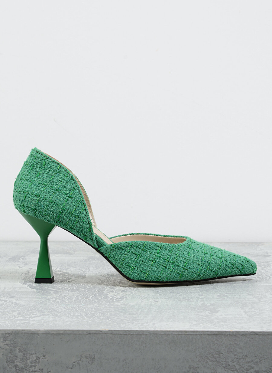 Fabrika Yeşil Kadın Topuklu Ayakkabı BELLY