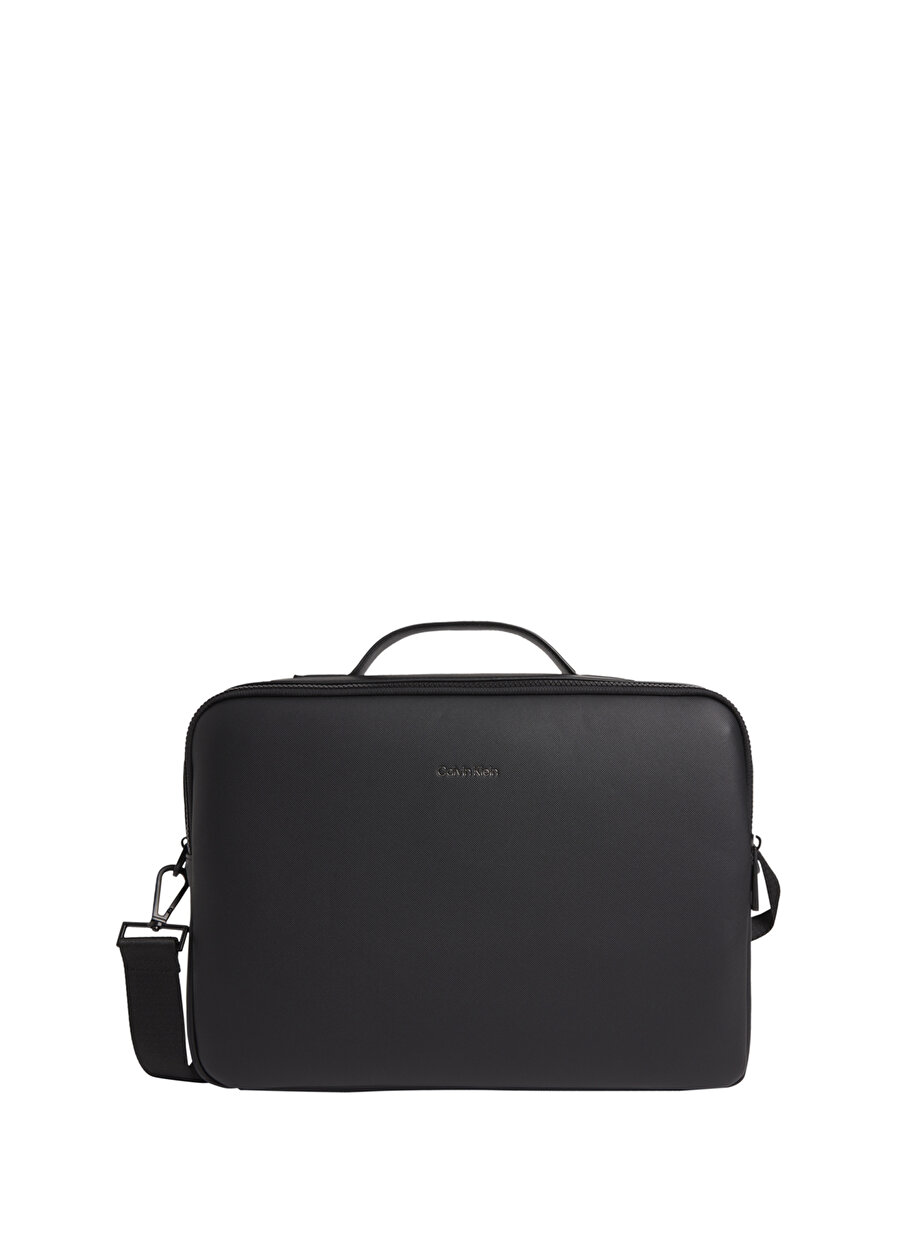 Calvin Klein Siyah 28x39x8 Erkek Laptop Çantası CK MUST PIQUE 2G CONV LAPTOP BAG