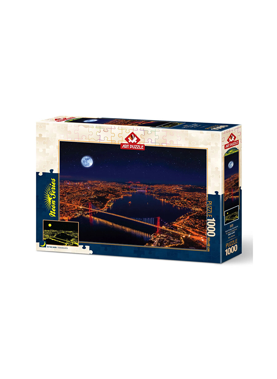 Art Puzzle 5239 Üç Köprü - 1000 Parça Neon Puzzel