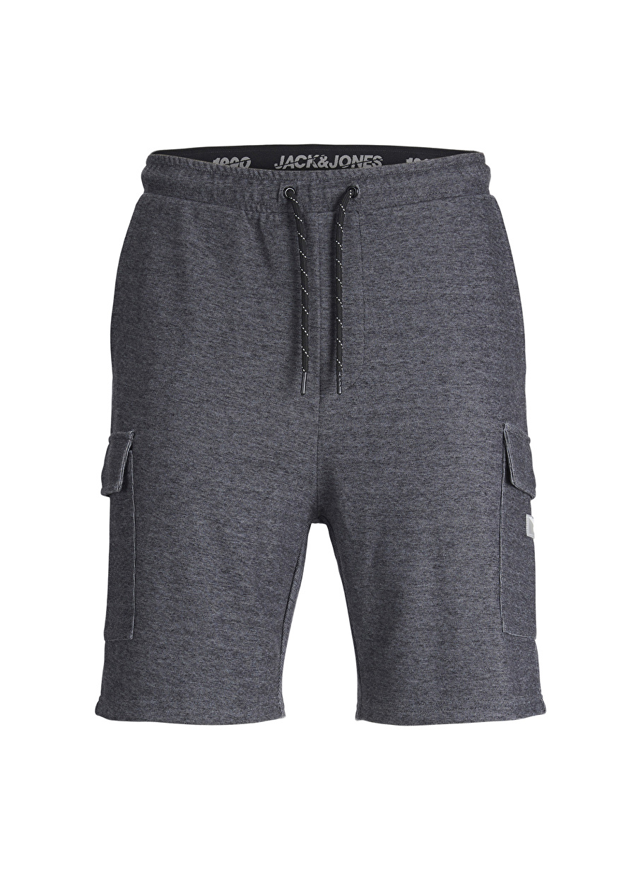 Jack & Jones Dar Koyu Gri Erkek Şort JPSTAIR CARGO SWEAT SHORTS BEX