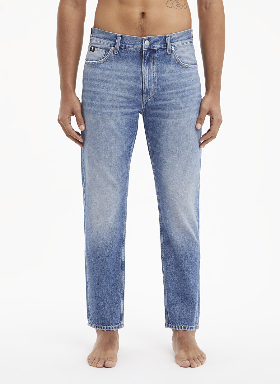 Calvin Klein Jeans Normal Bel Normal Erkek Denim Pantolon J30J3229931BJ_DAD JEAN