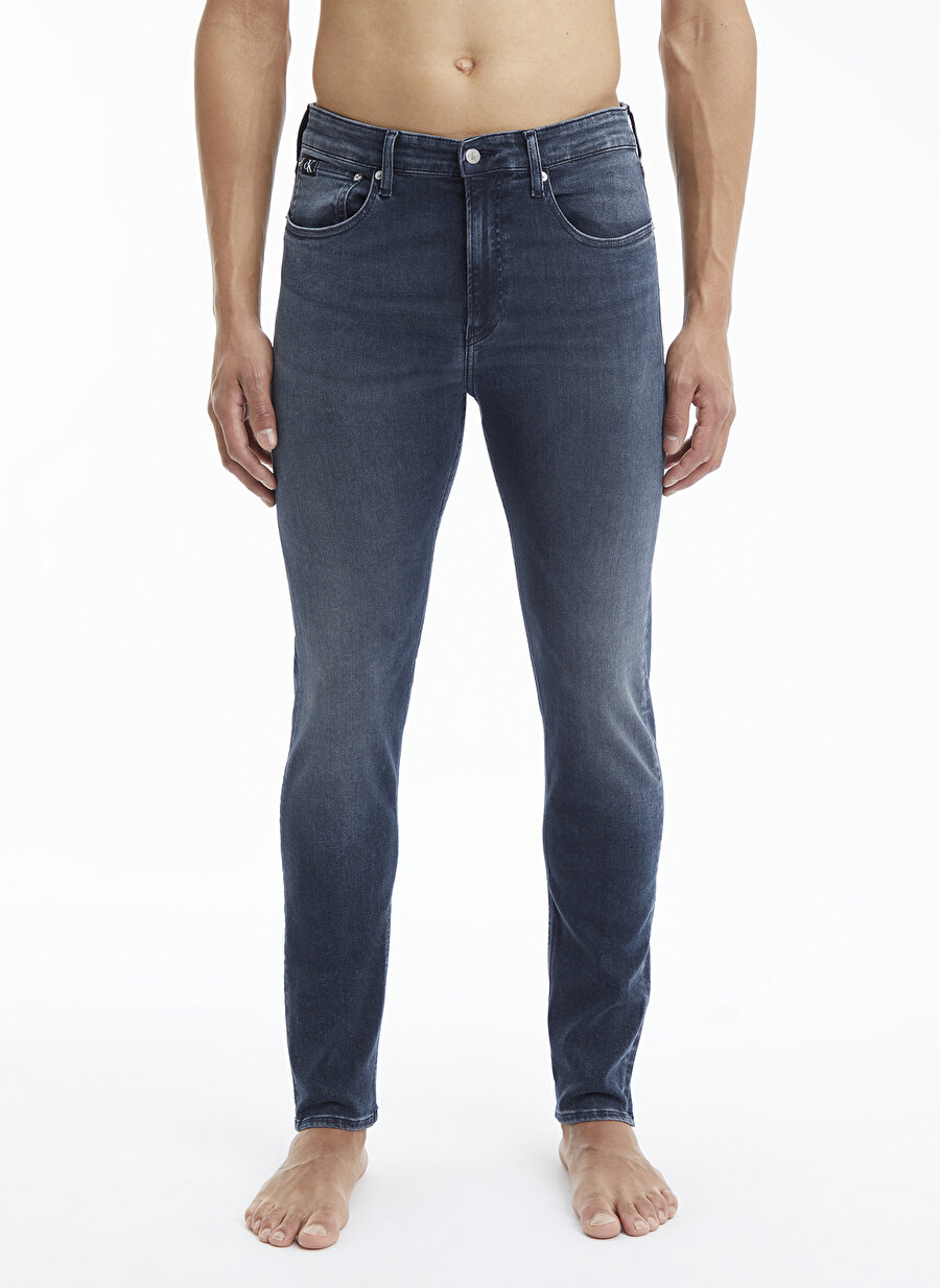 Calvin Klein Jeans Normal Bel Normal Siyah Erkek Denim Pantolon J30J3223961BY_SKINNY