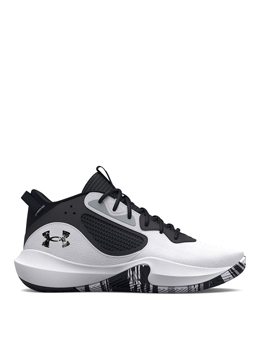 Under Armour Gri Erkek Basketbol Ayakkabısı 3025616-101 UA Lockdown 6