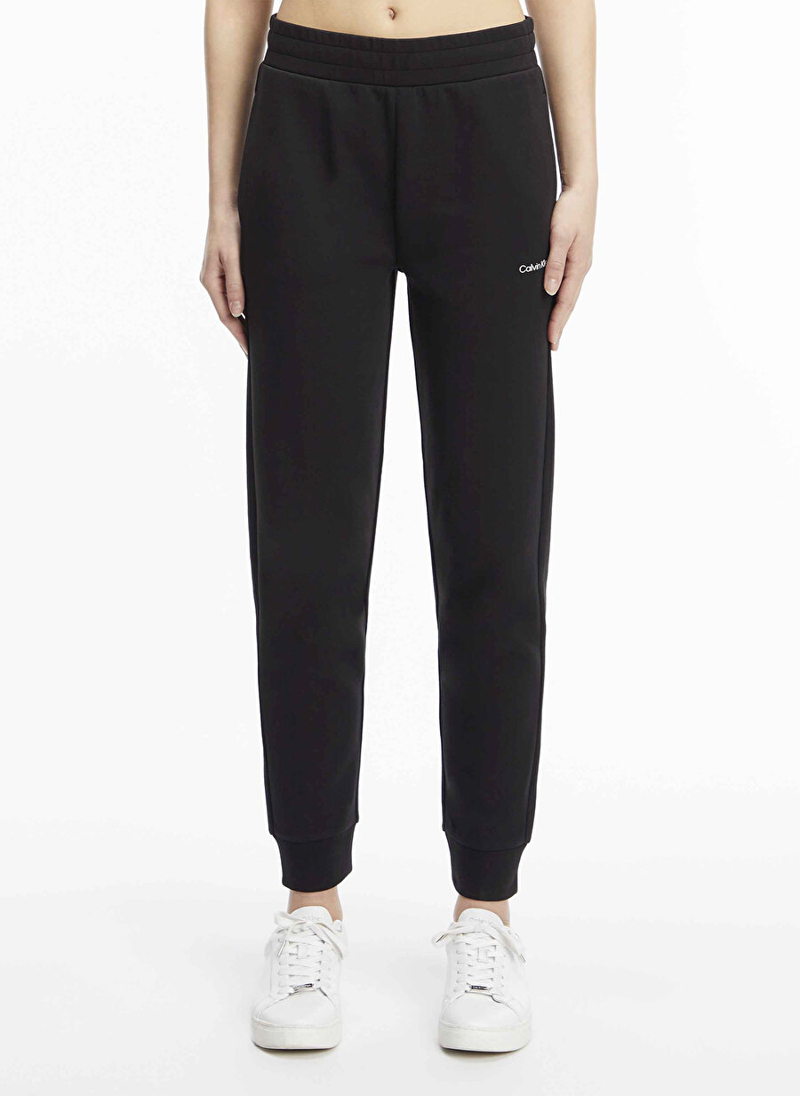 Calvin Klein Normal Bel Skinny Fit Siyah Kadın Pantolon K20K204424BEH