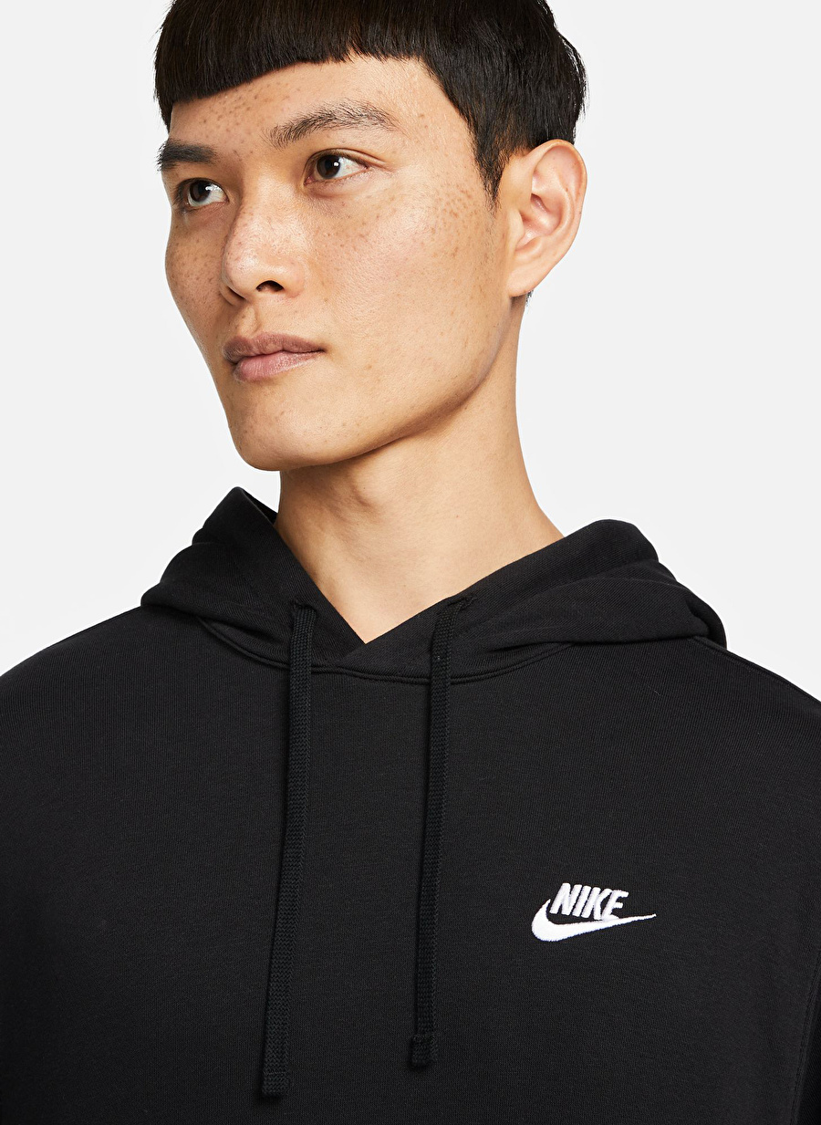 Nike Gri Erkek Sweatshirt CZ7857-010 M NSW CLUB HOODIE PO FT  _1