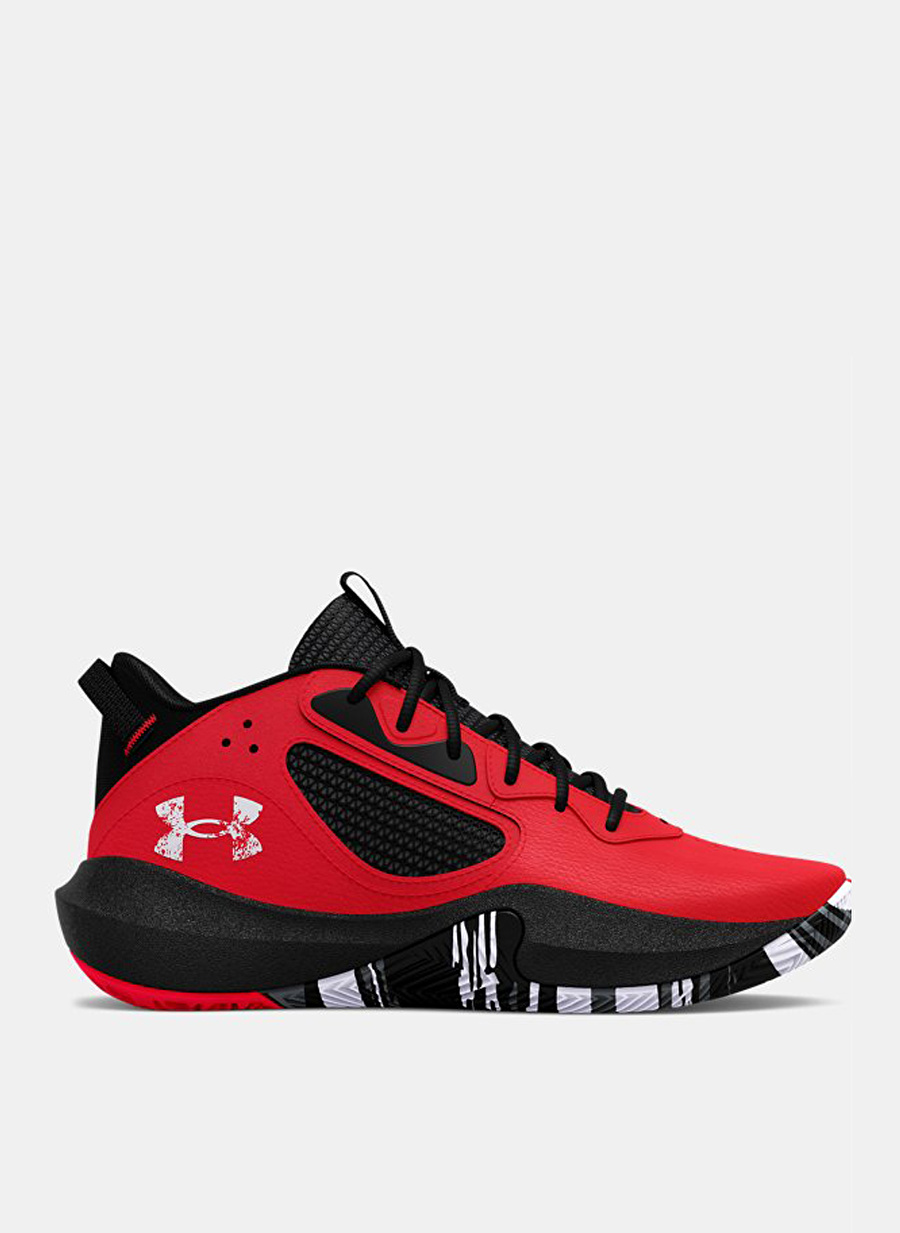 Under Armour Kırmızı Erkek Çocuk Basketbol Ayakkabısı 3025617-600 UA GS Lockdown 6