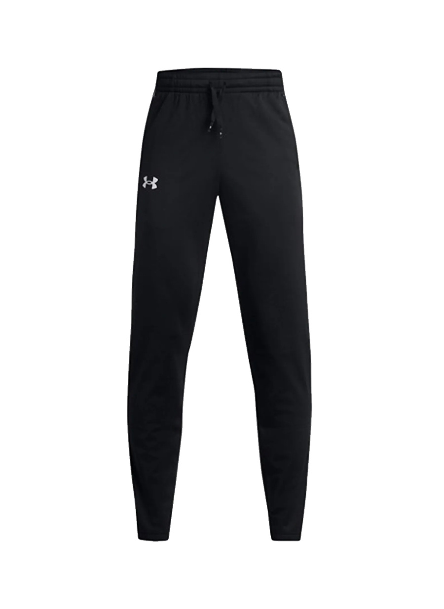 Under Armour Siyah Erkek Çocuk Dar Paça Bol Kesim Düz Eşofman Altı 1366369-001 UA Pennant 2.0 Pants