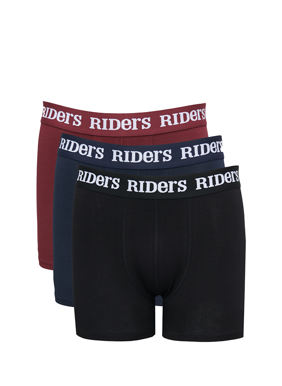 Riders By Lee Regular Fit Çok Renkli Erkek 3'lü Boxer L222727-900