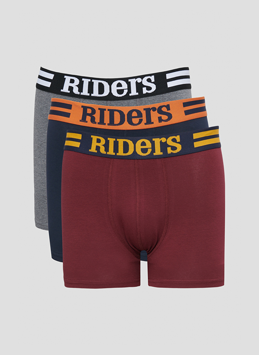 Riders By Lee Regular Fit Çok Renkli Erkek 3asdf856lü Boxer L0039856-900