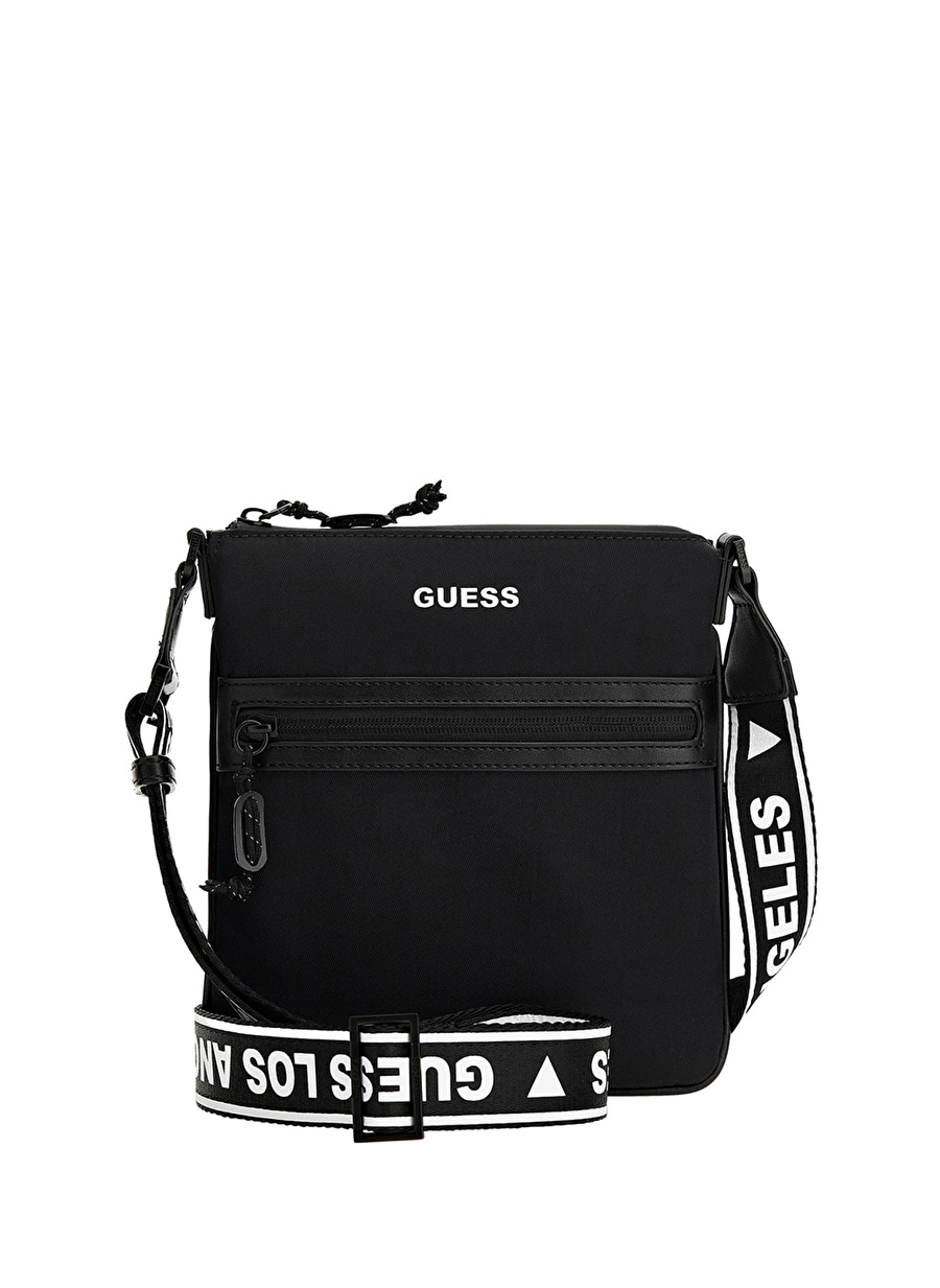 Guess Siyah - Beyaz Erkek  Postacı Çantası HMCEPAP3199-BKW