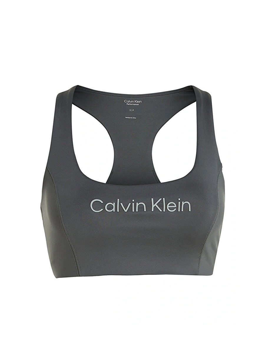 Calvin Klein Siyah Kadın Sporcu Sütyeni 00GWS3K119 WO - Medium Support Spor