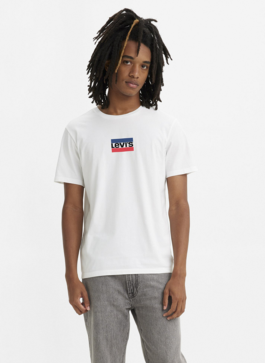 Levis Bisiklet Yaka Baskılı Çok Renkli Erkek T-Shirt A2823-0189 LSE GRAPHIC CREWNECK