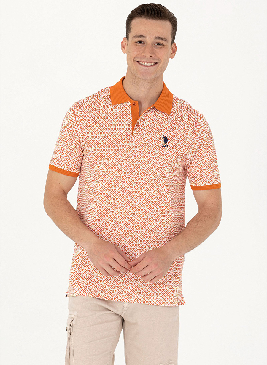 U.S. Polo Assn. Kiremit Erkek Polo T-Shirt AREZ