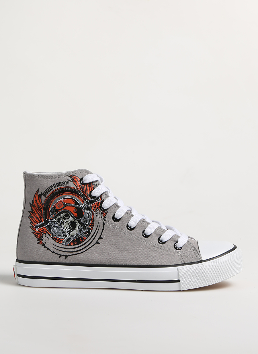 Harley Davidson Gri Erkek Sneaker PITTSBURGH