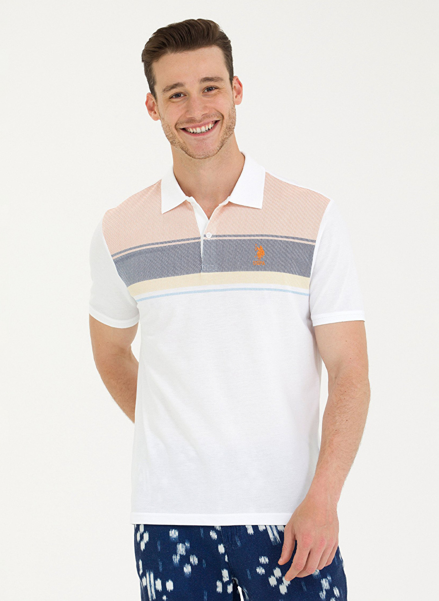 U.S. Polo Assn. Kiremit Erkek Polo T-Shirt NENGA