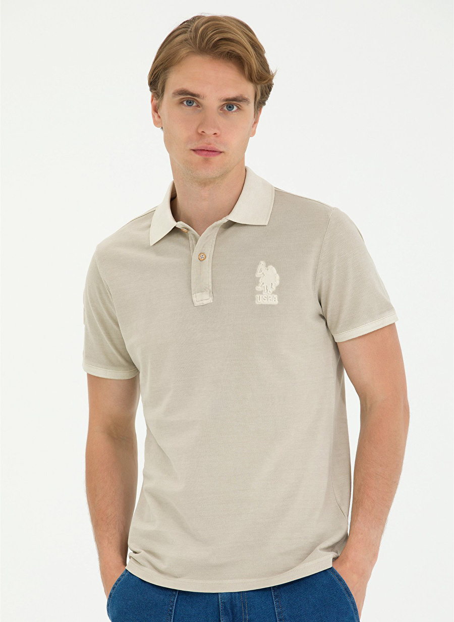 U.S. Polo Assn. Polo Yaka Taş Erkek T-Shirt TJ01IY023