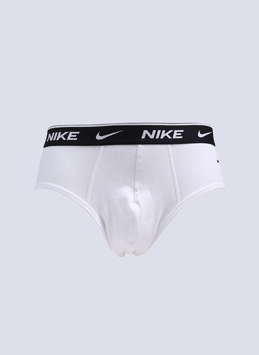 Nike Beyaz Erkek Dar 3lü Boxer KE1006-100 BRIEF 3PK