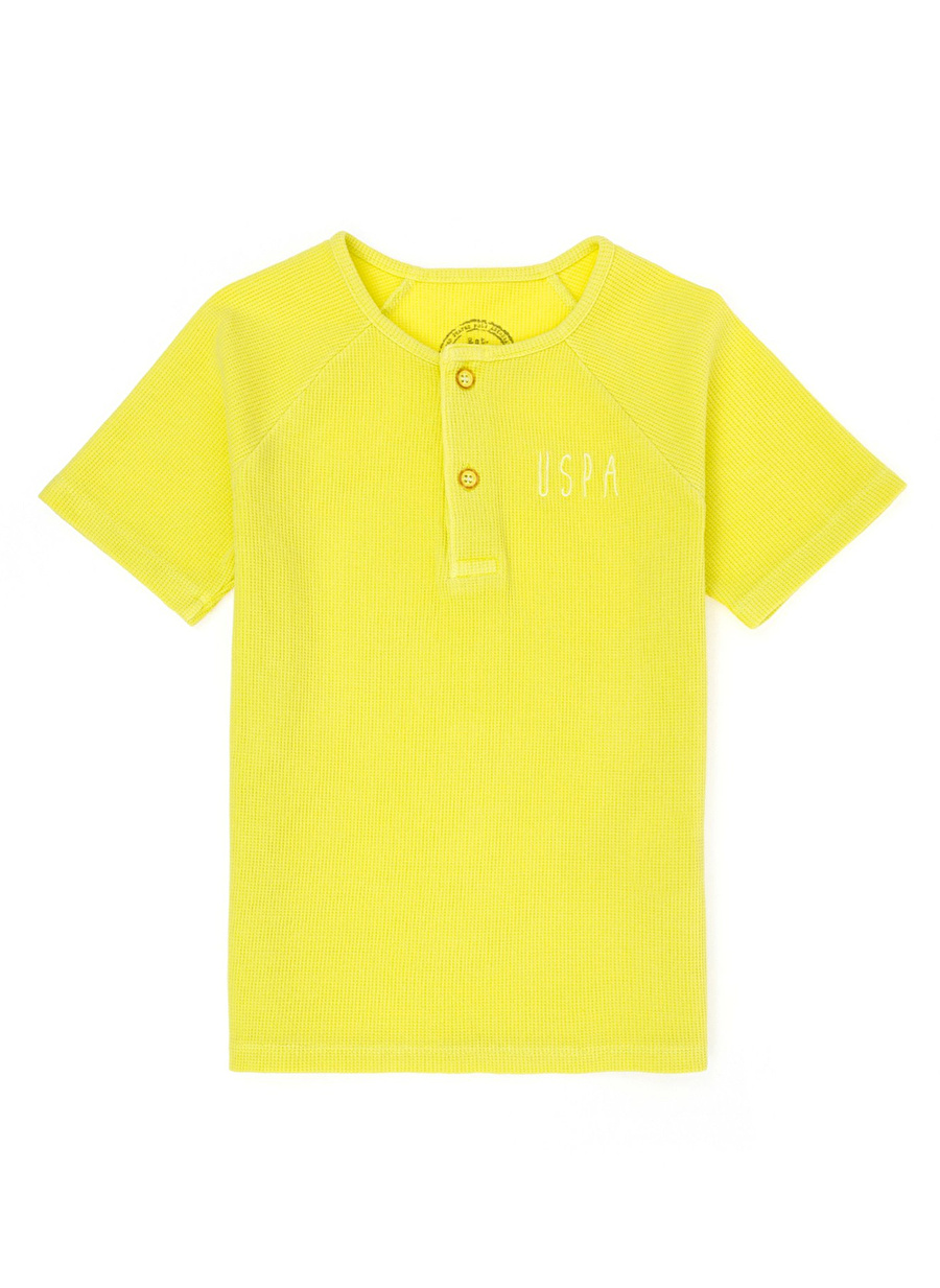 U.S. Polo Assn. Düz Yeşil Erkek Çocuk T-Shirt FANOKIDS