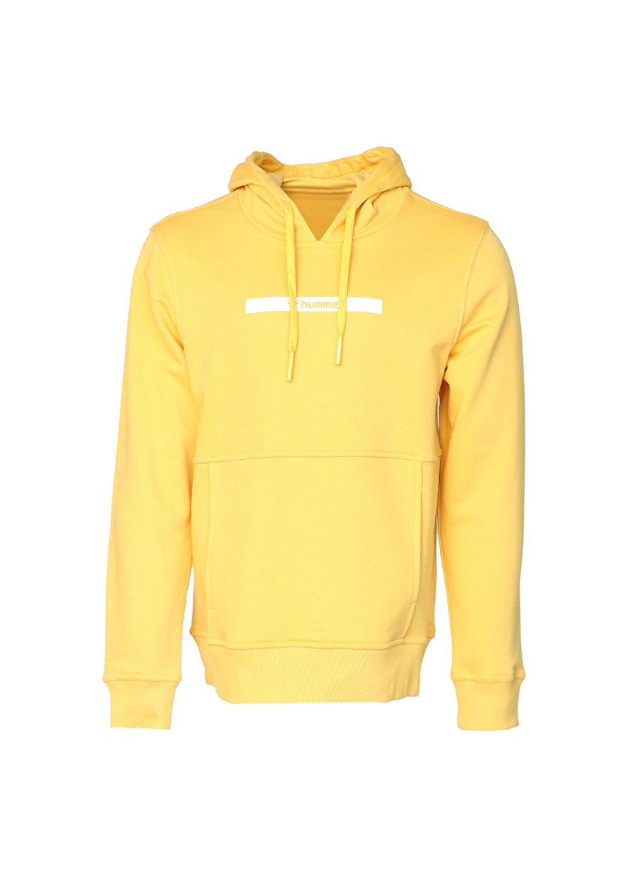 Hummel Kapüşon Yaka Sarı Erkek Sweatshırt 921601-2226 HMLFRANK HOODIE