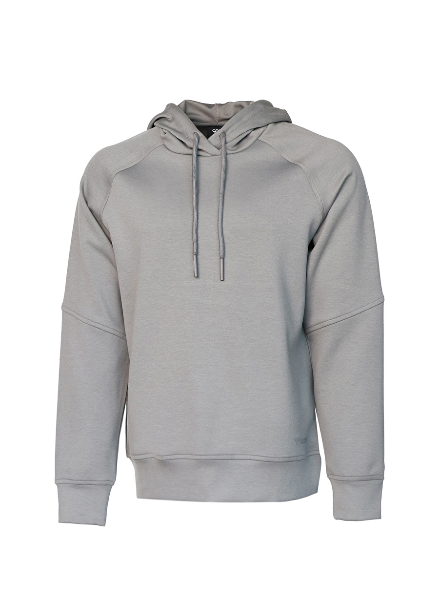 Hummel Kapüşon Yaka Gri Erkek Sweatshırt 921611-2590 HMLJESWEY HOODIE