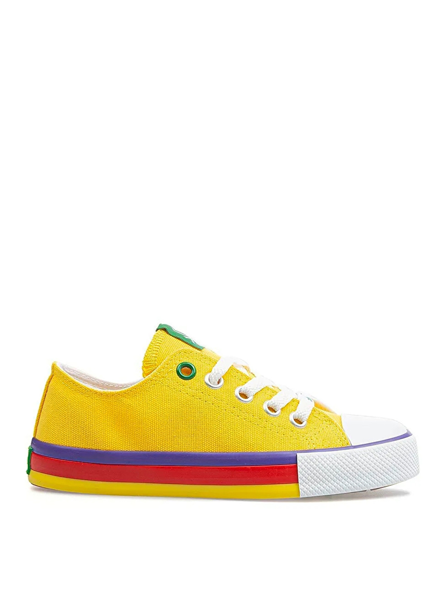 Benetton Sarı Kız Çocuk Sneaker BN-30175