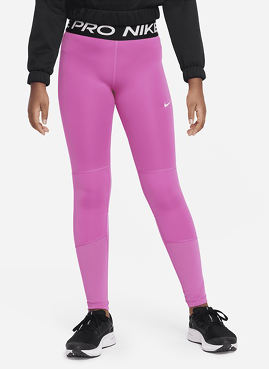 Nike Çocuk Kırmızı - Pembe Dar Paça Tayt DA1028-623 G NP LEGGING