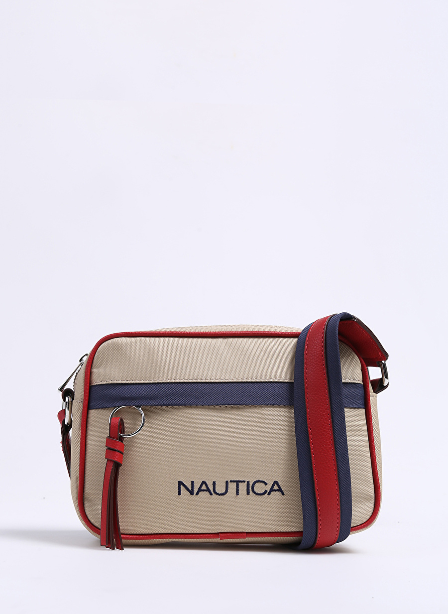 Nautica 25 x 15 x 8 cm Bej Kadın Çapraz Çanta