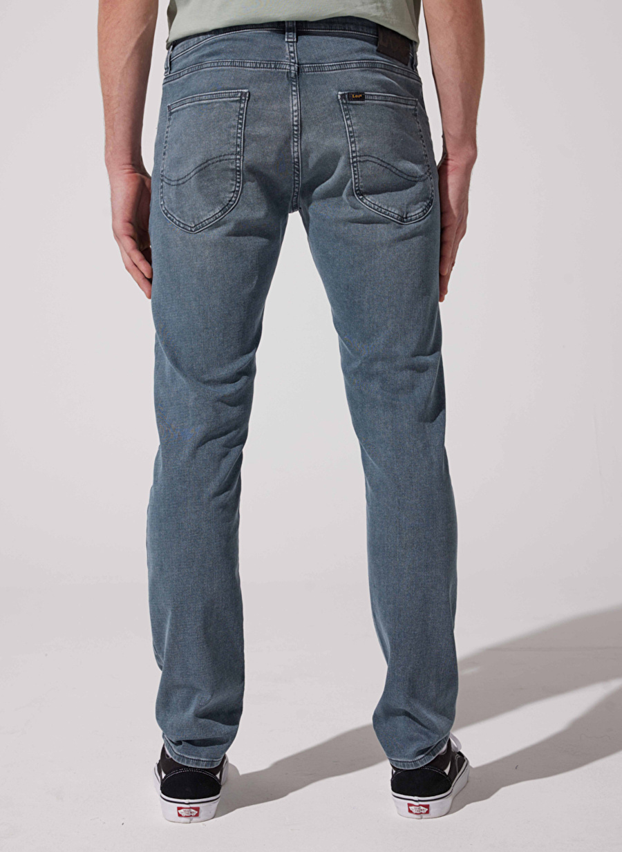 Lee LUKE  Normal Bel Slim Fit Erkek Denim Pantolon L719046853_5