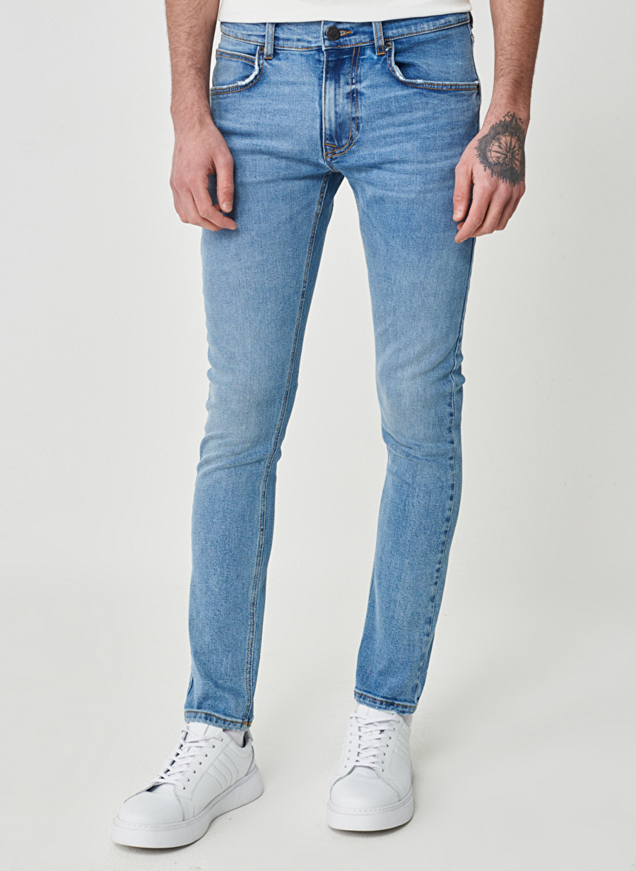 Lee Luke Jean Erkek Normal Bel Slim Fit Denim Pantolon L719059XT