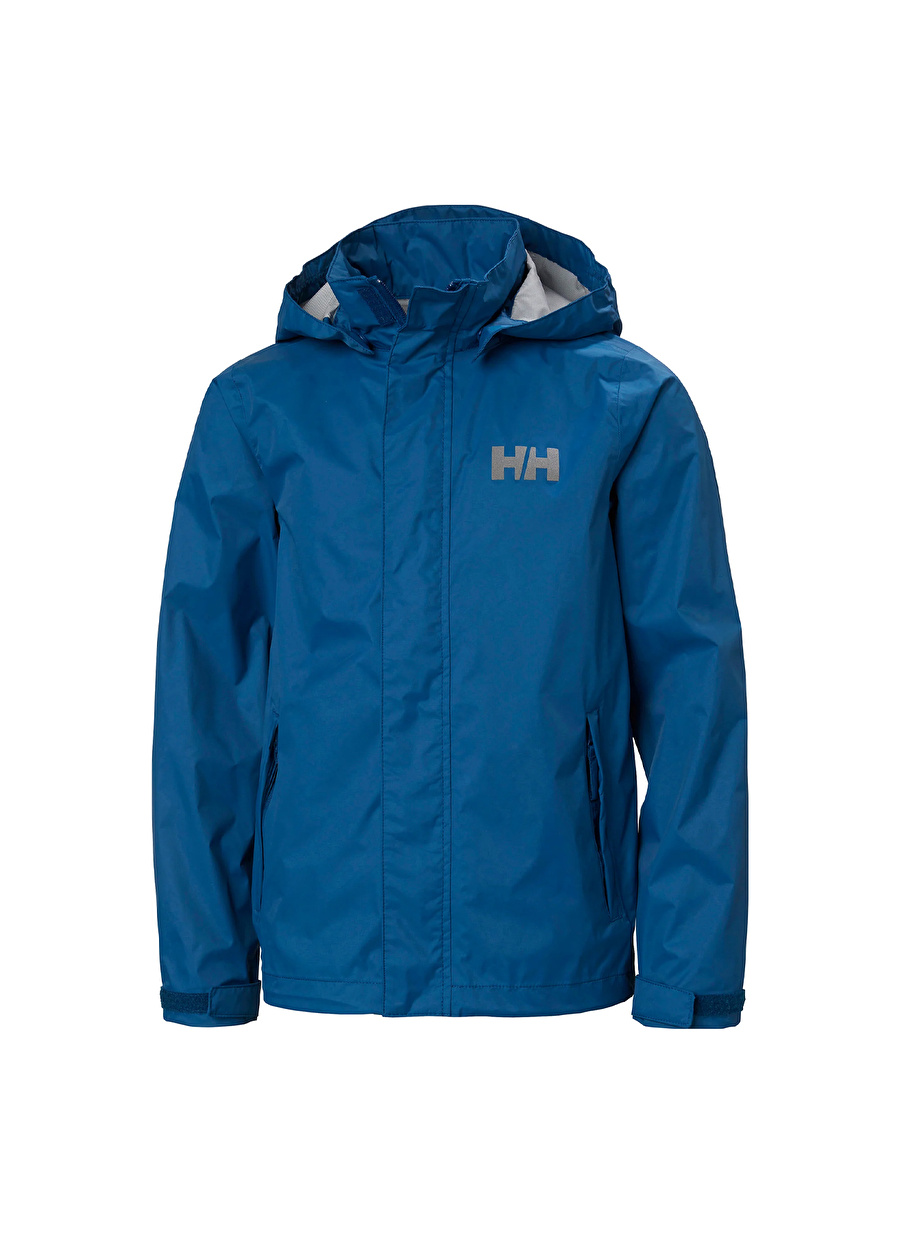 Helly Hansen Koyu Mavi Erkek Çocuk Yağmurluk DEEP FJORD JR LOKE JACKET