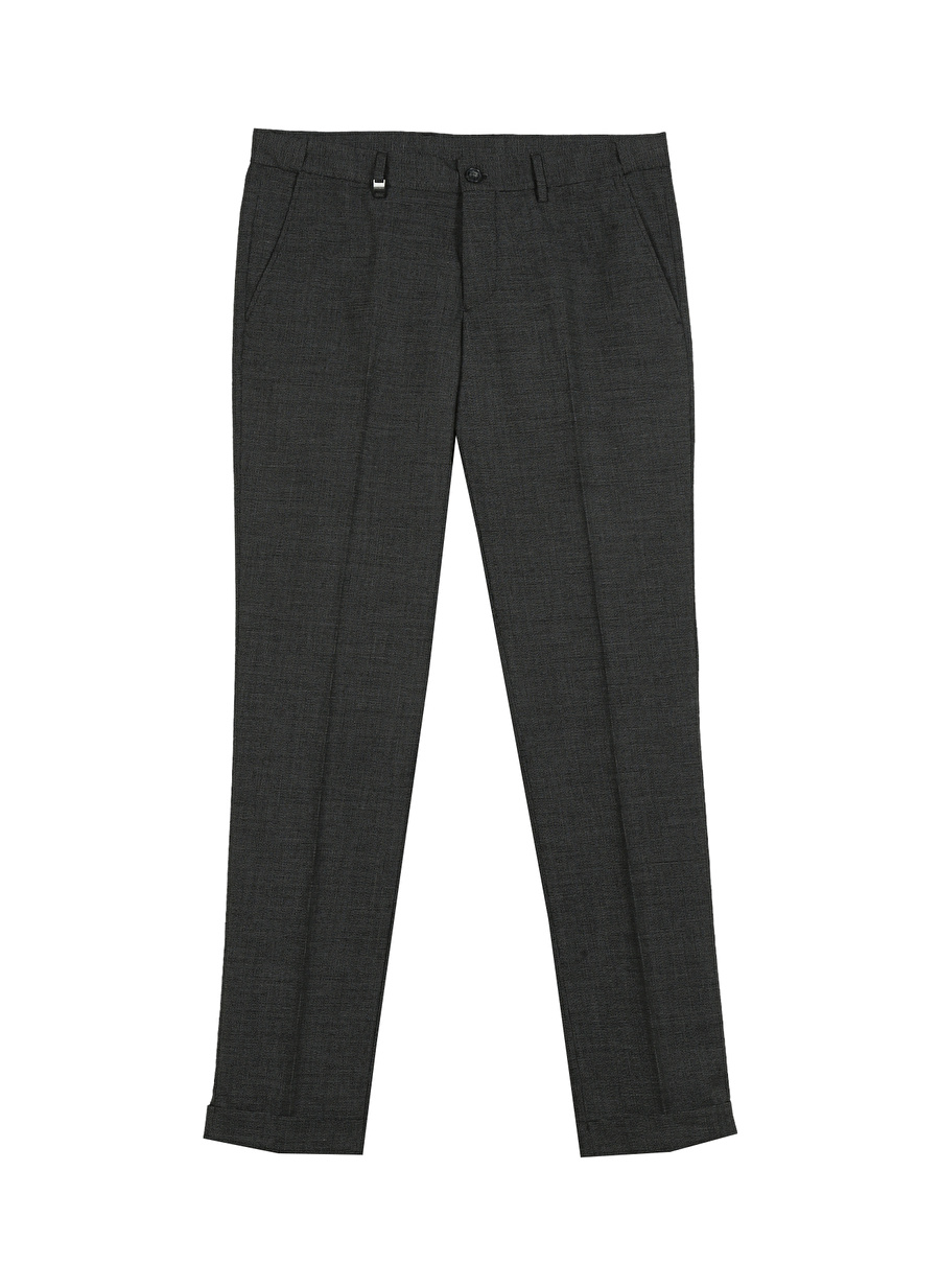 Beymen Business Normal Bel Boru Paça Comfort Fit Siyah Erkek Pantolon 4B0123200021