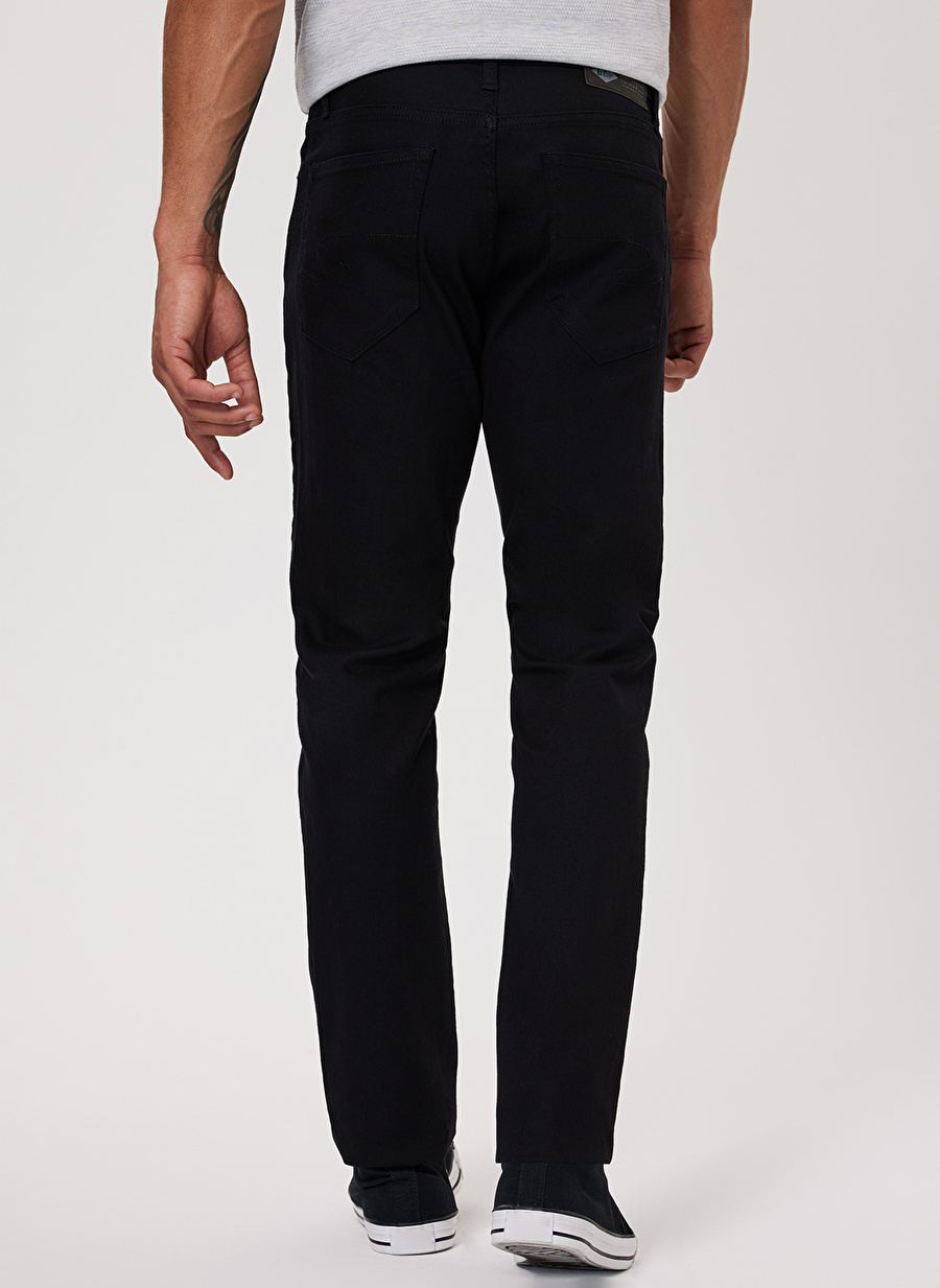 Lee Cooper Normal Bel Slim Straight Siyah Erkek Denim Pantolon 232 LCM 121026 JAGGER STAY BLACK_3