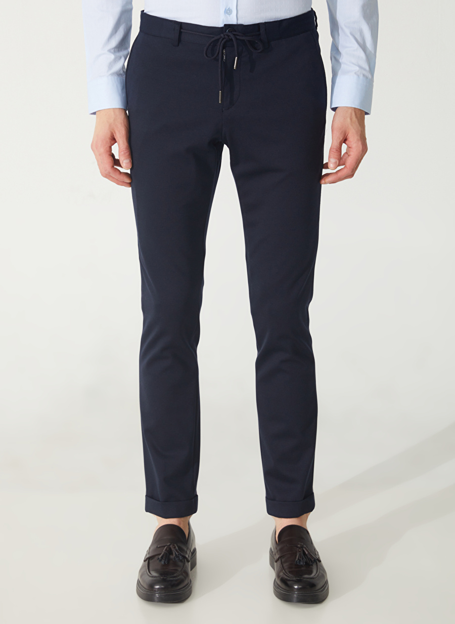 Beymen Business Normal Bel Slim Fit Lacivert Erkek Takım Elbise 4B3023200017