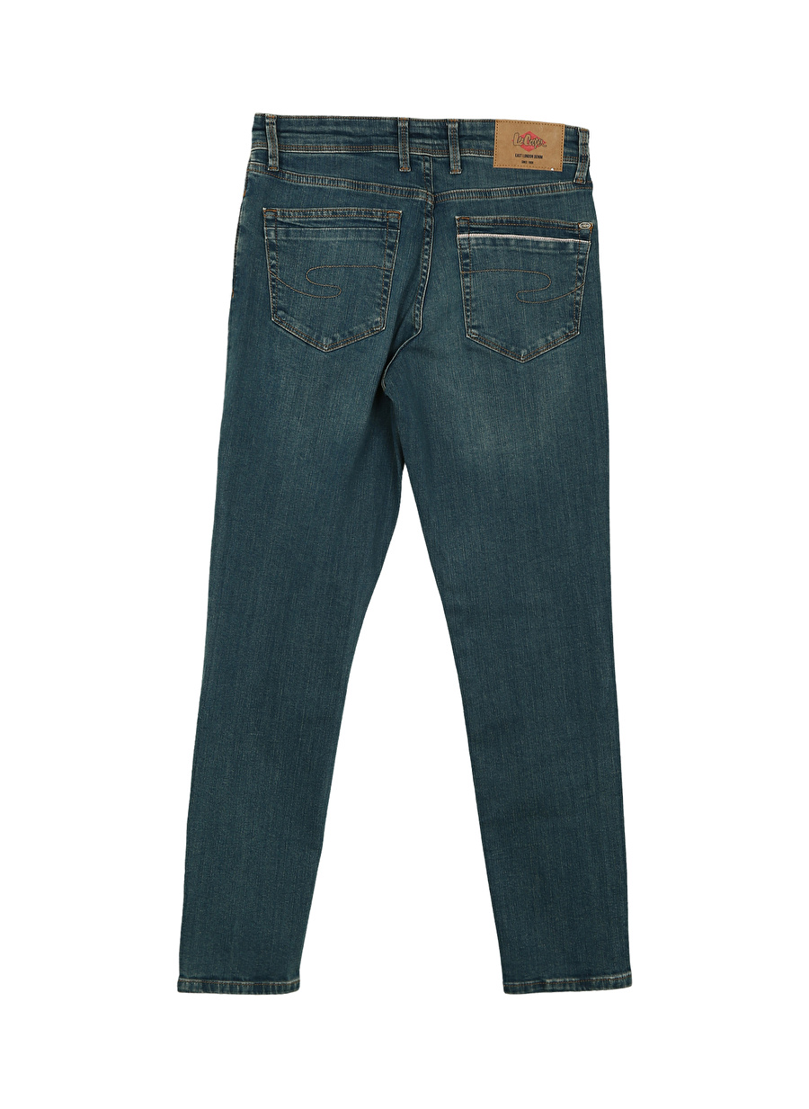 Lee Cooper Yüksek Bel Slim Fit Erkek Denim Pantolon 232 LCM 121056 JACK TASMAN NILE BLU_1