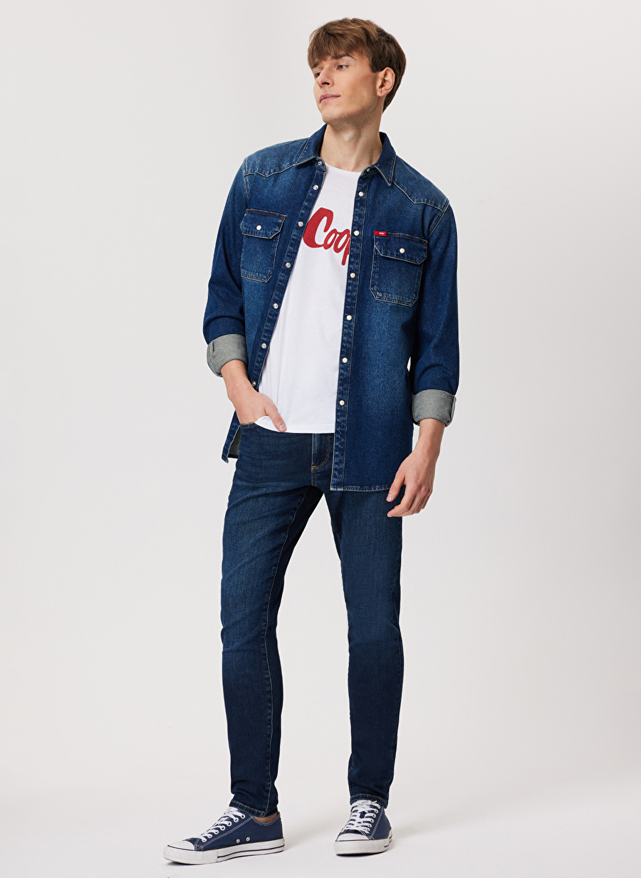 Lee Cooper JEFF ALRAKIS AMAZON Normal Bel Skinny Fit Erkek Denim Pantolon 232 LCM 121077