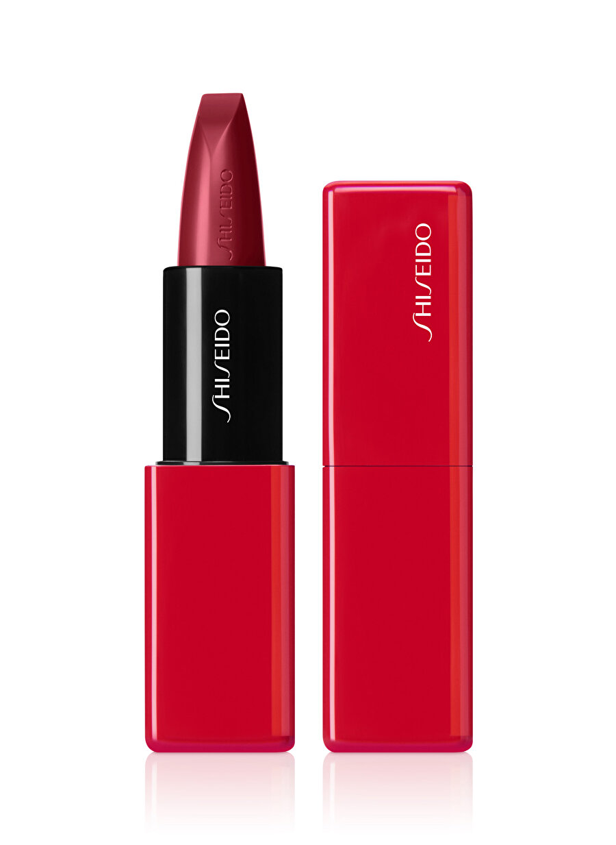 Shiseido Technosatin Gel Lipstick 411 Scarlet Cluster Ruj