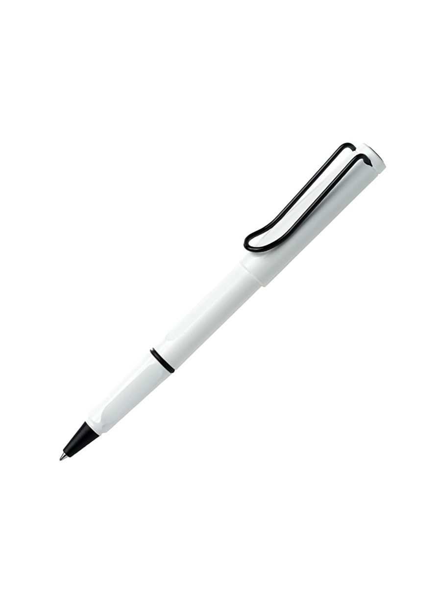 Lamy Safari Roller Kalem Siyah Renk Klips Beyaz