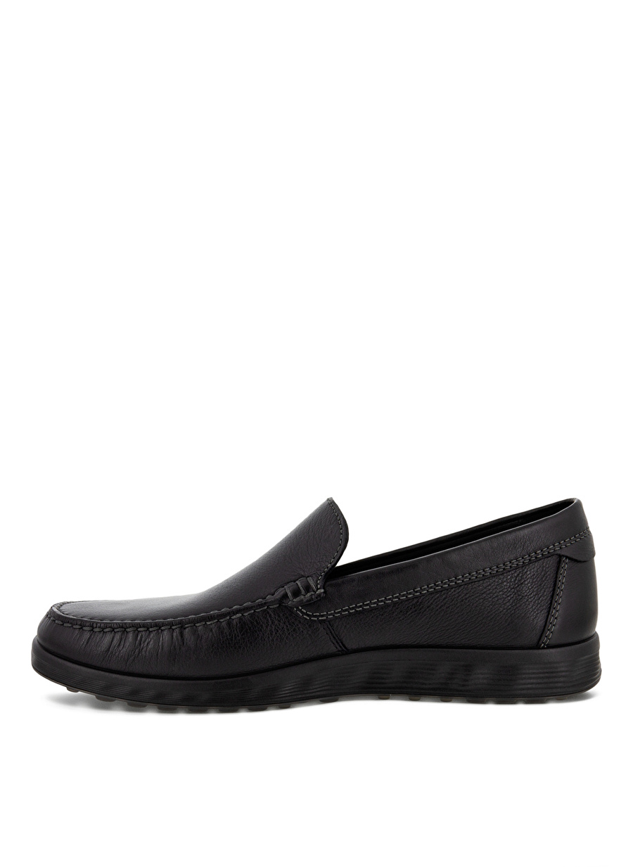 Ecco Siyah Erkek Günlük Ayakkabı S Lite MOC M Black Antic Silky Soft