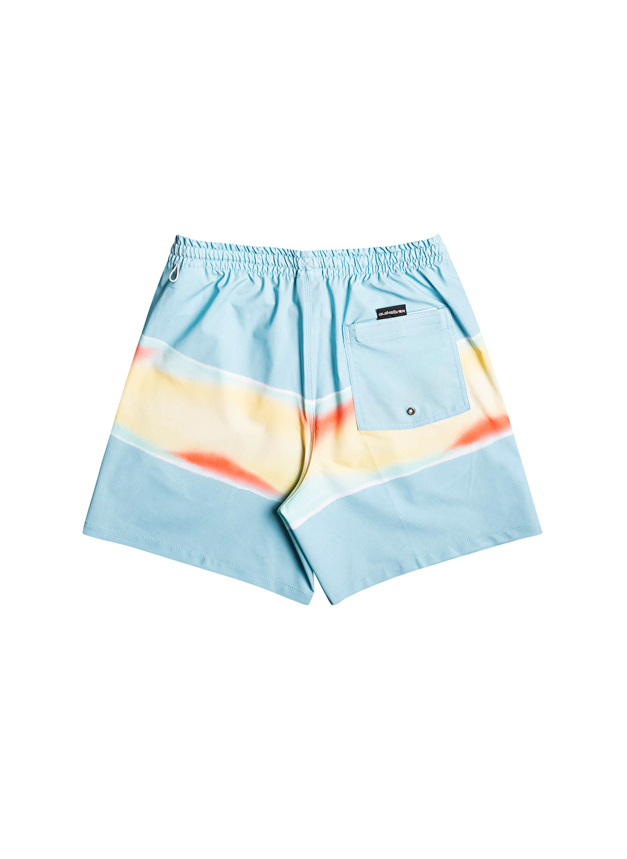 Quiksilver Açık Mavi Erkek Şort Mayo EQYJV04011 AIR-BRUSH 17NB M JAMV