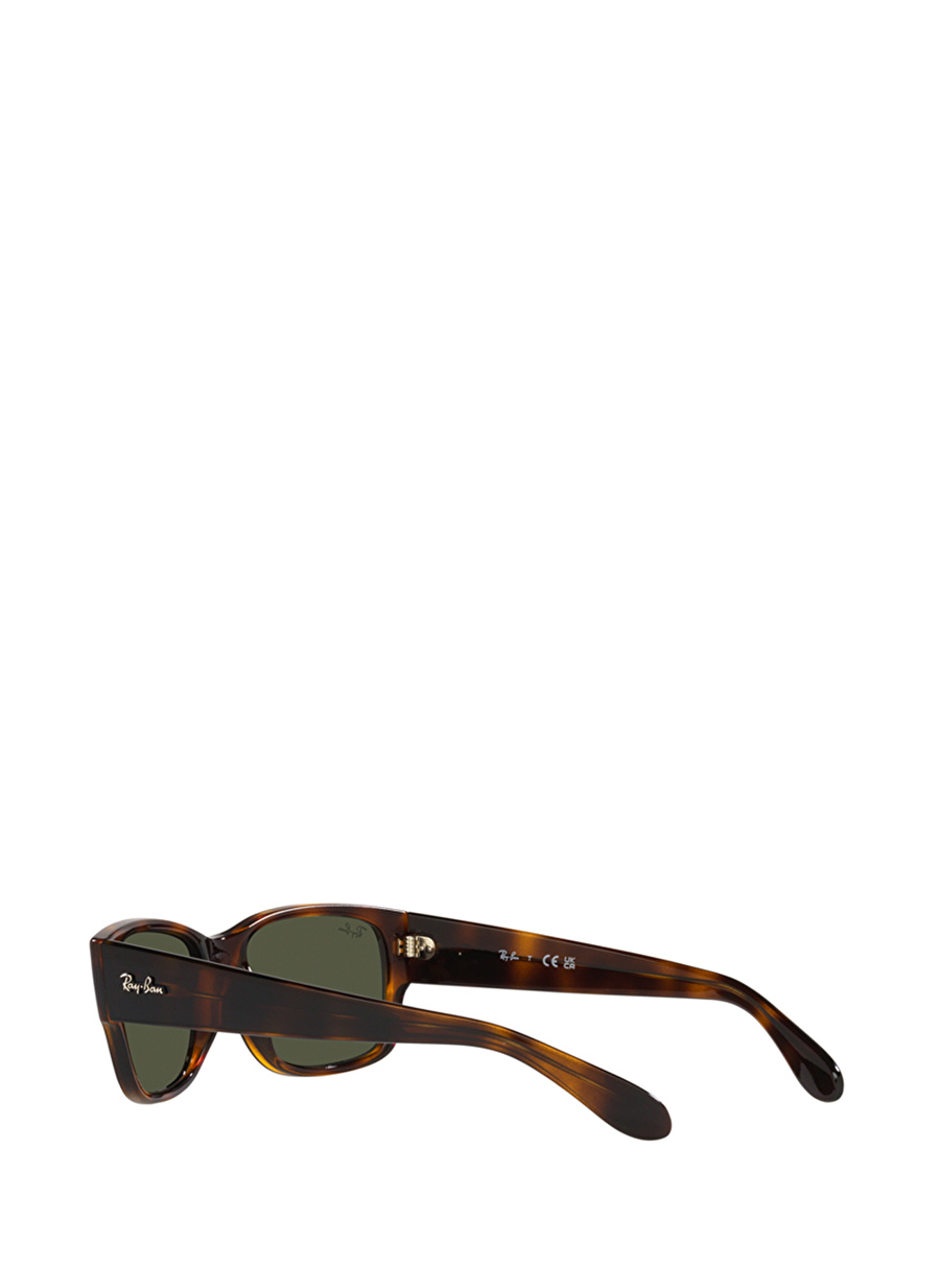 Ray-Ban RB4388 Dikdörtgen Kahve Unisex Güneş Gözlüğü