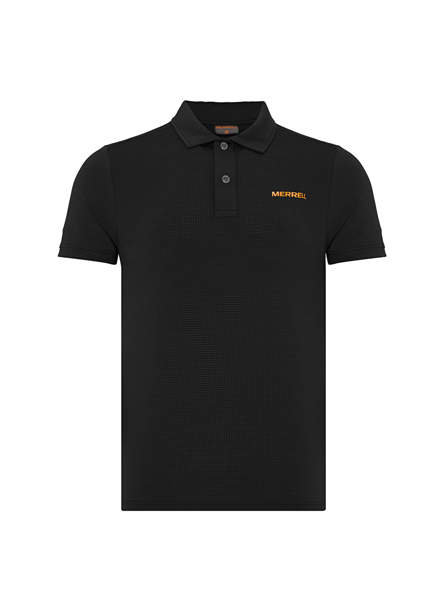 Merrell Siyah Erkek Polo T-Shirt M3PRO Polo T-Shirt