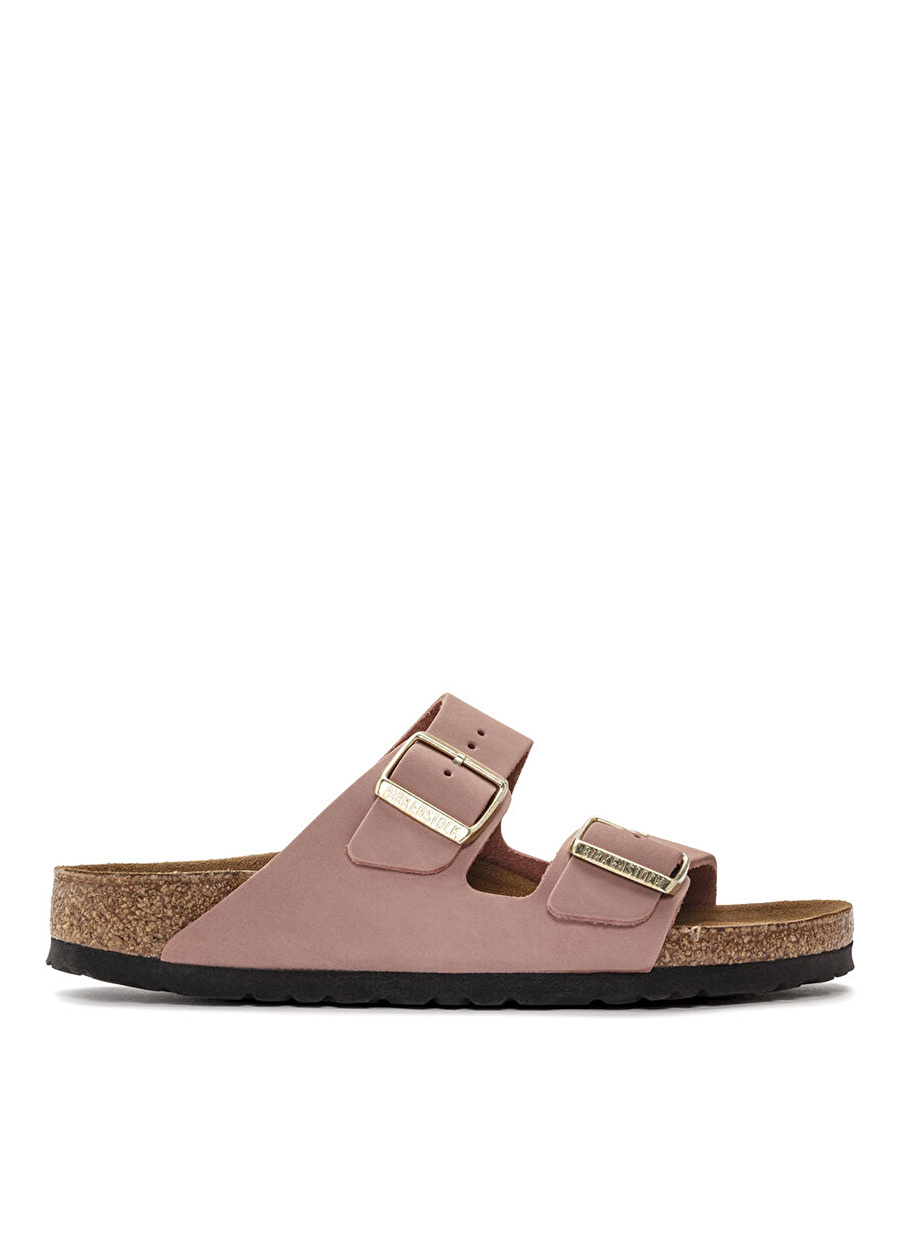 Birkenstock ARIZONA SFB NU Pudra Kadın Nubuk Terlik