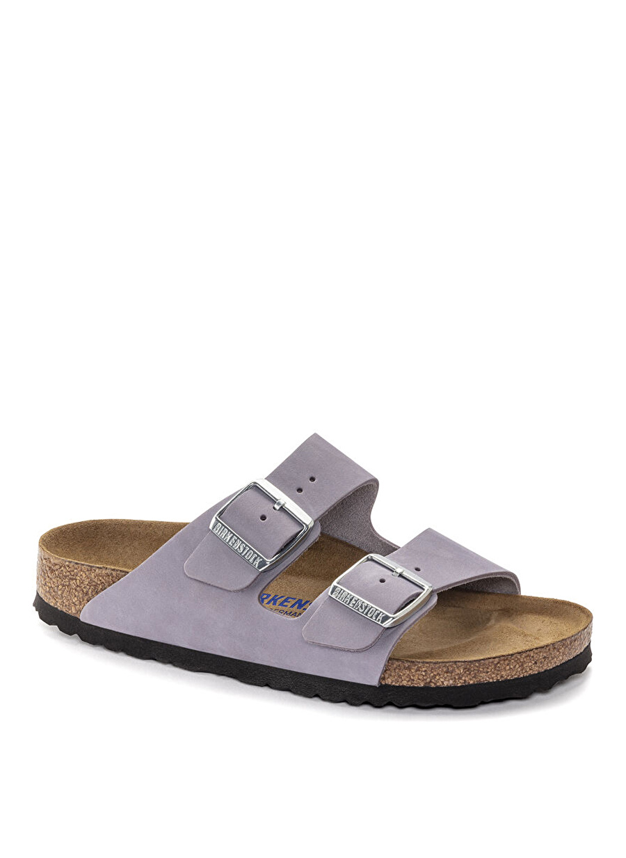 Birkenstock ARIZONA SFB NU Lila Kadın Nubuk Terlik